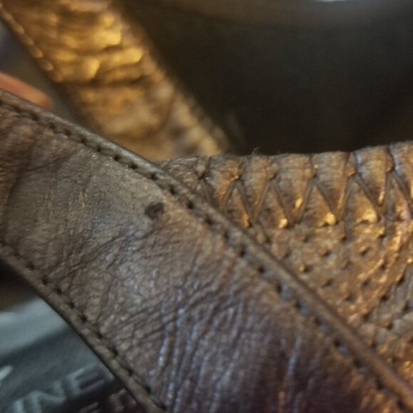 Donale Pliner Women's Brown/Bronze Courture Slingback Kitten Heel Shoes Sz 8M - Picture 14 of 15